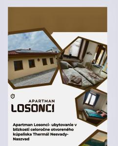 Apartmán LOSONCI Nesvady- pre 2 osoby štúdio