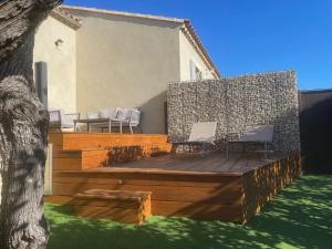 Maisons de vacances logement avec jacuzzi : photos des chambres