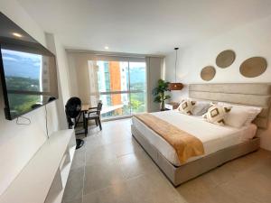 Belmonte502-Apartaestudio en zona exclusiva con piscina