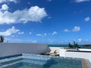 Penthouse - Sea view, Private root top pool, Golf - Rivière du Rempart