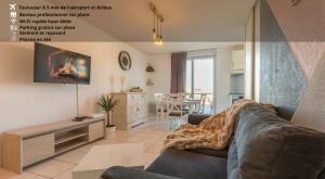 Appartements Splendid T2 Piscine en ete avec terrasse, Airbus et Aeroport : Appartement 1 Chambre