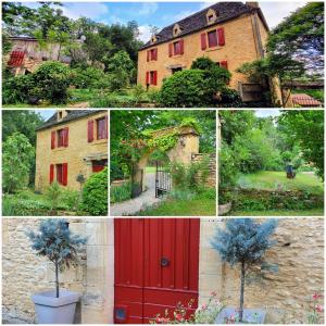 Maisons de vacances Le Clos d'O Maison de charme La Salamandre avec sa piscine chauffee proche de Sarlat : photos des chambres