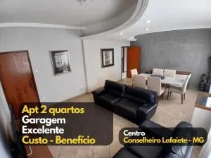 Lindo Ap 2 quartos Garagem Conselheiro Lafaiete MG - 孔戈尼亚斯