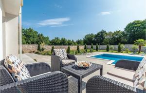 Lovely Home In Nedescina With Wifi