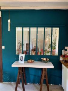 Maisons de vacances House with swimming pool and breathtaking views of the Luberon : photos des chambres