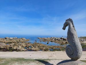Maisons de vacances Holiday Home in Brittany with Sea View : photos des chambres