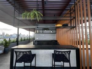 Bessa, piscina, Wi-Fi rápido e conforto Breeze 318 Algodão Flats