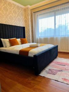 luxurious fully furnished two bedroom apartment with heated swimming pool fully equipped gym ample parking space children playing ground and unbeatable city views