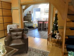 Appartements Maison Rebleuthof Sauna & Fitness : Appartement en Duplex