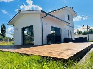 Maisons de vacances maison de mios : photos des chambres