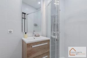 Appartements Charmante Maisonnette avec Jardin, Parking Prive a Proximite d-Eurexpo : photos des chambres