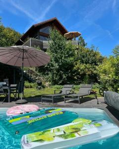 Chalets Chalet Villa Piscine vue panoramique sur Gerardmer et le Hohneck : photos des chambres