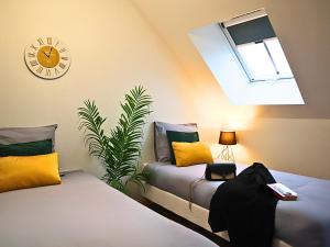 Appartements Studio en plein centre de Saint-Omer - a 5 min de la gare, parking gratuit : Studio Double Deluxe