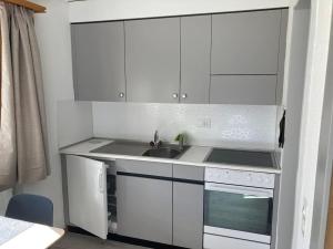 Skirennen von der Terrasse mitverfolgen