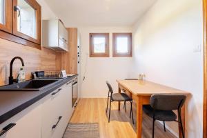 Appartements Au centre cosy et neuf proche station ski parking terasse : photos des chambres