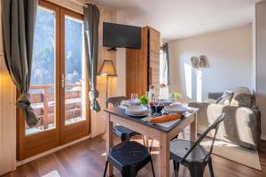 Appartements Le Petit Aravis - village et vue panoramique : photos des chambres