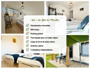 Maisons de vacances Gite du Moulin- Clim Parking Velo Tourisme - CLG Savoie : photos des chambres