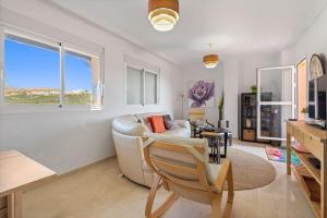 Casa Azul Penthouse with Veranda, Rooftop Terrace & Sea, Pool, Garden, Mountain Views in Casares Costa RDR447