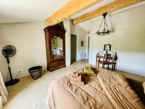 Maisons de vacances Le Domaine de La Tuilerie - Gite de charme en bord de riviere avec piscine : photos des chambres