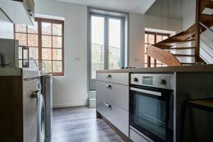 Appartements T3 cosy avec terrasse a Douai : photos des chambres