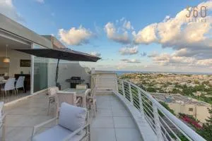Lovely Mellieha Apt with stunning terrace & views by 360 Estates - Ix-Xagħra taʼ Barra
