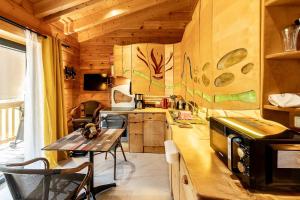 Blockhaus am Baumwipfelpfad