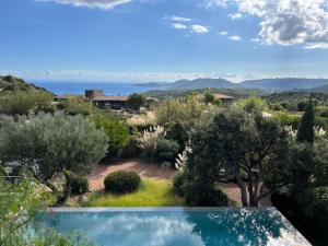 Villa Standing Palombaggia 10 personnes vue mer, piscine