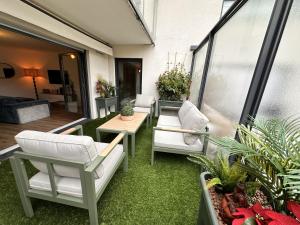 Appartements Le Cocon - Superbe T3 - Parking - Terrasse : photos des chambres