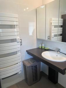 Appartements NOISETTE- T2 lumineux, proche centre ville en RDC, tres bien equipe avec terrasse : photos des chambres