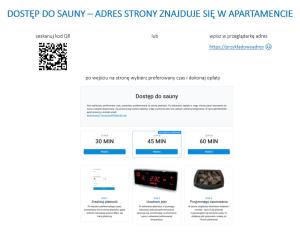 Sara Apartament z sauną