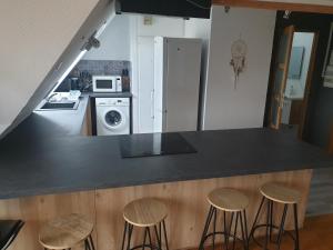 Sur les toits du centre