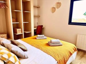 Maisons de vacances Villa TY MAI, Moderne, plages, animaux acceptes, 2 a 6 personnes : photos des chambres