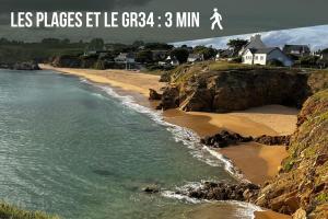 Maisons de vacances Villa TY MAI, Moderne, plages, animaux acceptes, 2 a 6 personnes : photos des chambres