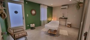 Maisons de vacances Les terres de Marie - Logements calmes et modernes : photos des chambres