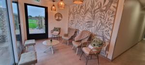 Maisons de vacances Les terres de Marie - Logements calmes et modernes : photos des chambres