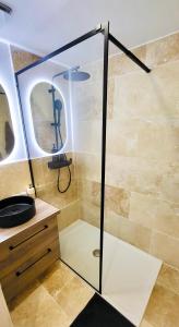 Appartements - LA SUITE DELOS - JACUZZI 2 PLACES - CENTRE VILLE A PIED - LIT QUEEN SIZE - PARKING PRIVEE - WIFI - City Center within walking distance - : photos des chambres