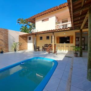 Casa para temporada com piscina