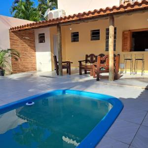 Casa para temporada com piscina