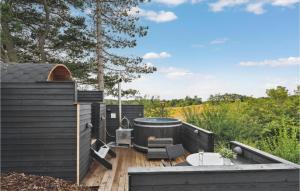 Gorgeous Home In Knebel With Sauna