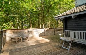 Lovely Home In Rønde With Kitchen
