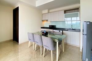 Spacious and Elegant Designed 3BR at Menteng Park Apartment By Travelio