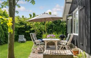 Stunning Home In Bogø By With Kitchen