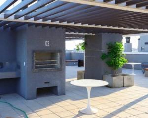 Studio Xavante 615A - com garagem, portaria 24h e uma vista linda!