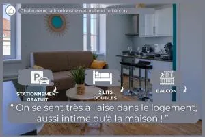 La Girelle -4 pers- Balcon- parking gratuit - Viriat