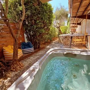 Chambre d'hôte Cigale jacuzzi et jardin privé - Le Logis Neuf