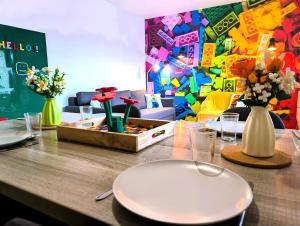 Appartements Brick and Dream - 20min Disneyland - Familly - Parking : photos des chambres