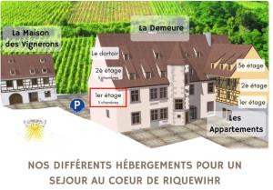 Domaine La Cour Des Nobles - Demeure, Maison et Appartements au coeur de Riquewihr : photos des chambres