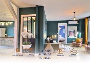 Appartements L-oasis urbaine au coeur de la ville - Parking - Mon Groom : photos des chambres