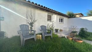 Appartements Studio avec jardin : photos des chambres