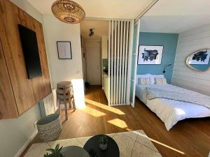 LEdelweiss, 2050m La Plagne, F2 Haut de gamme